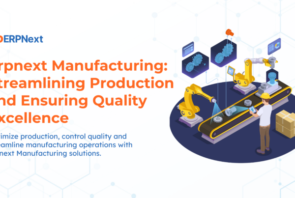 Erpnext Manufacturing