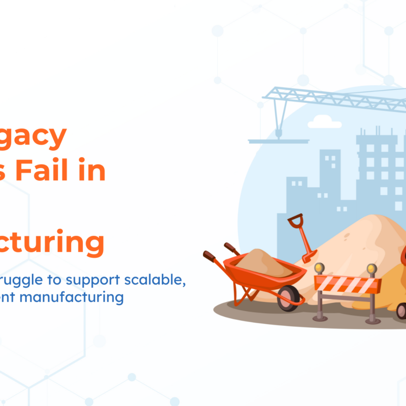 Cement manufacturing ERP integrating production, dispatch, finance, and compliance